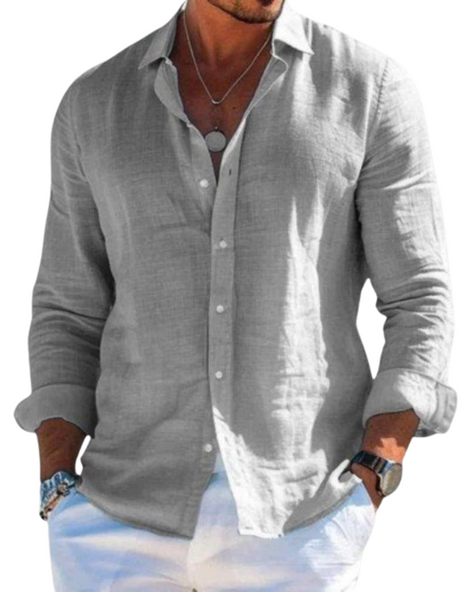 Casual Men's Shirt (Linen)