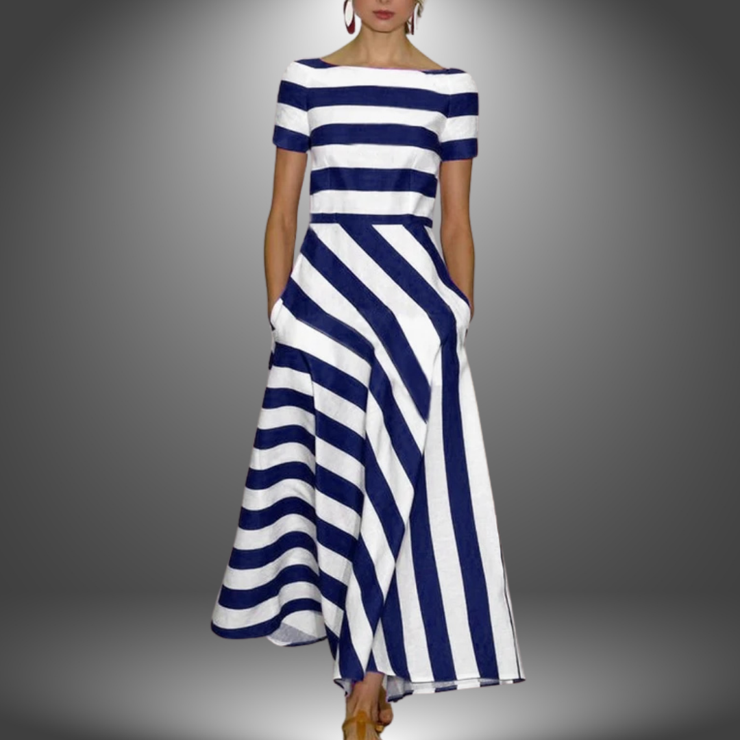 Elynor™ Light & Flowy Striped Dress for Summer Days