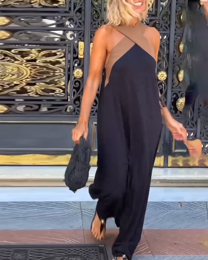 SIENNA Cross Neck Dress