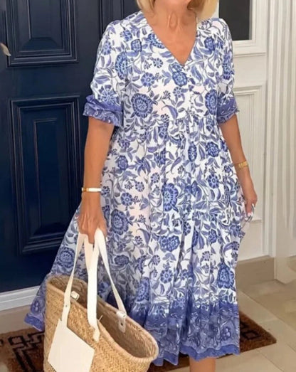 Nia™ | Elegant and Airy Floral Dress