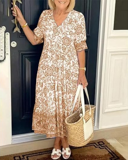 Nia™ | Elegant and Airy Floral Dress